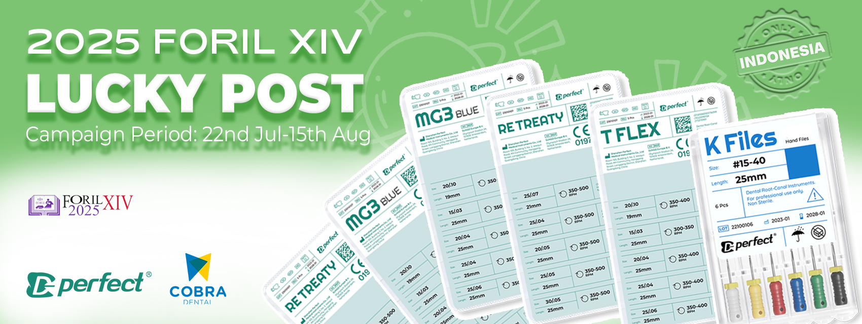 2025 FORIL XIV – LUCKY POST GIVEAWAY Dental Perfect (Indonesia)